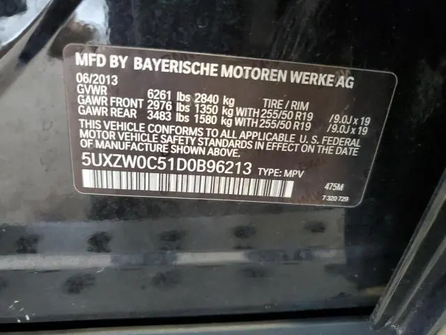 2013 BMW X5 XDRIVE35D  