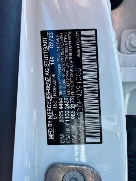 2023 MERCEDES-BENZ CLA 250  