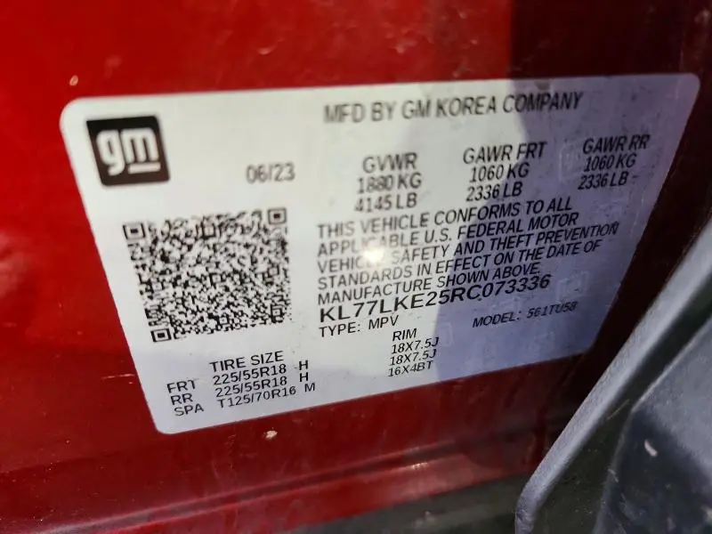 2024 CHEVROLET TRAX ACTIV  