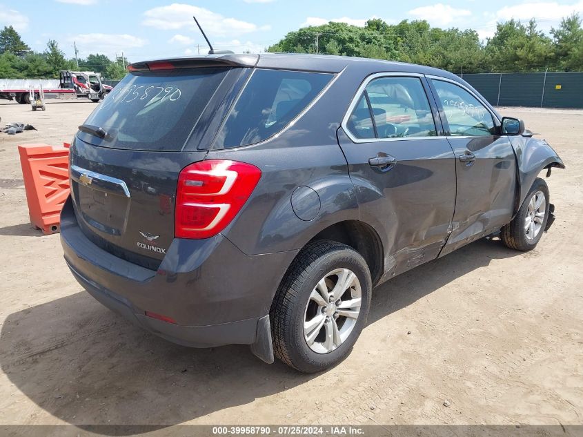 2016 CHEVROLET EQUINOX LS