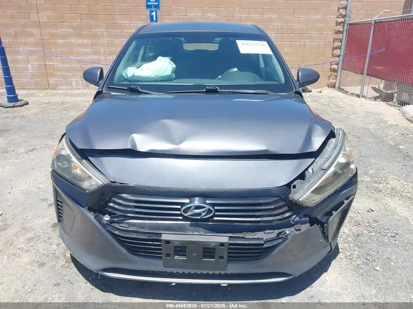 2018 HYUNDAI IONIQ HYBRID BLUE