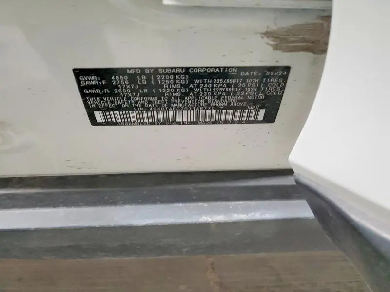 2025 SUBARU OUTBACK PREMIUM  