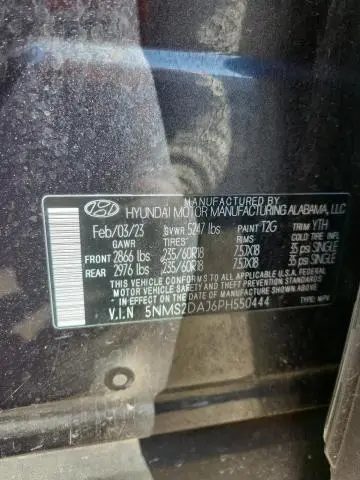 2023 HYUNDAI SANTA FE SEL  