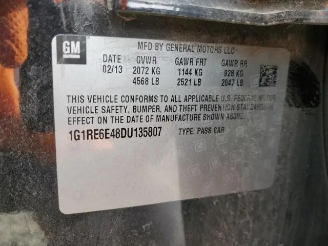 2013 CHEVROLET VOLT   