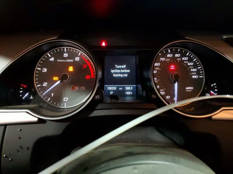 2016 AUDI S5 PRESTIGE  