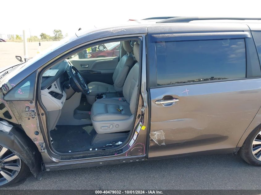 2019 TOYOTA SIENNA XLE 7 PASSENGER