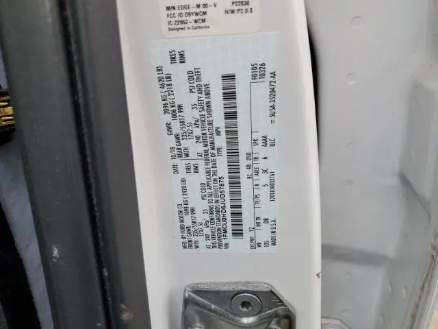 2018 FORD ESCAPE SEL  