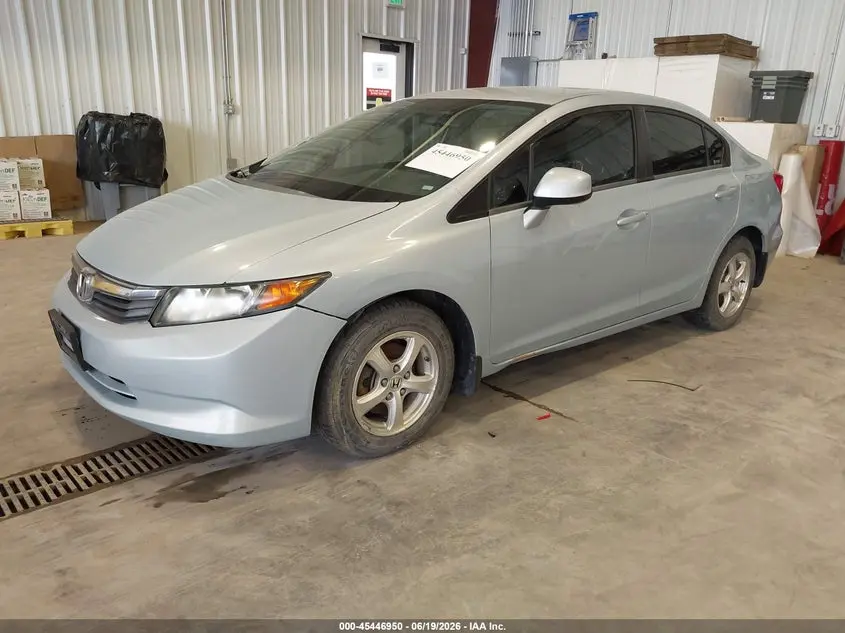 2012 HONDA CIVIC NATURAL GAS