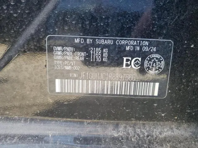 2024 SUBARU IMPREZA RS  