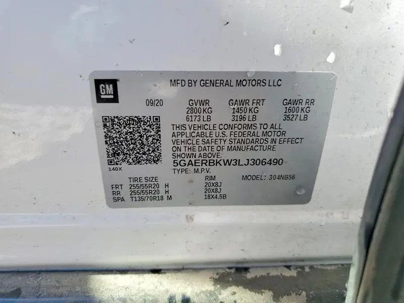 2020 BUICK ENCLAVE ESSENCE  