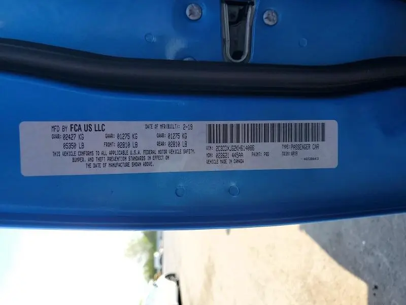 2019 DODGE CHARGER SXT  