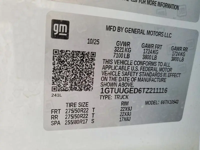 2026 GMC SIERRA K1500 DENALI  