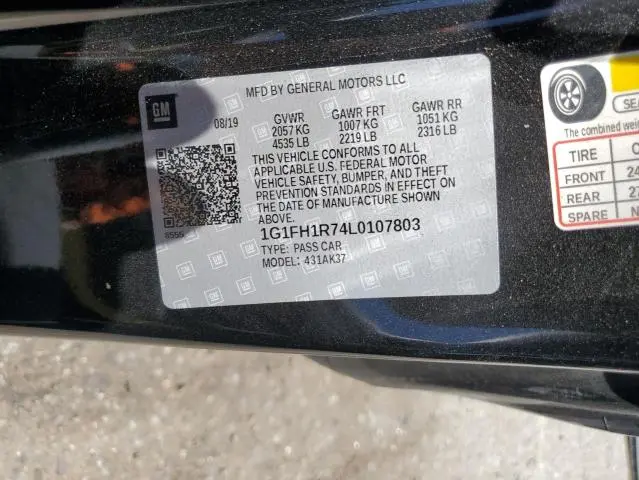 2020 CHEVROLET CAMARO SS  