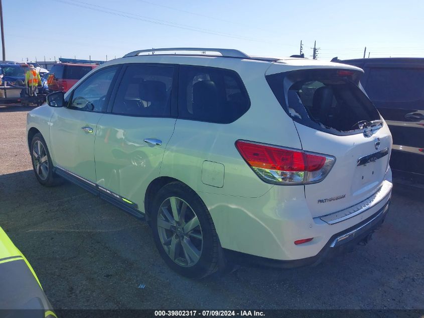 2014 NISSAN PATHFINDER PLATINUM