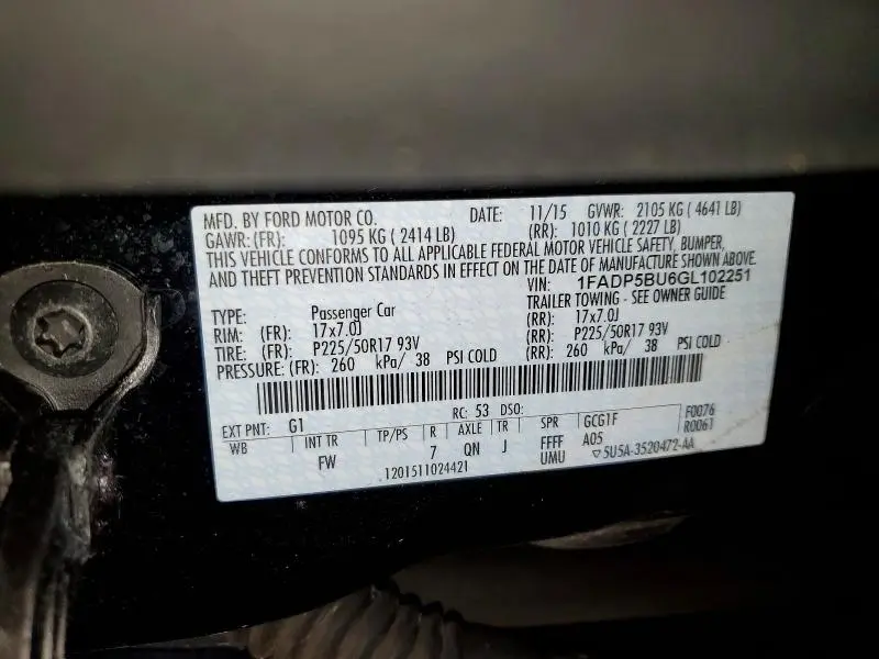 2016 FORD C-MAX SEL  