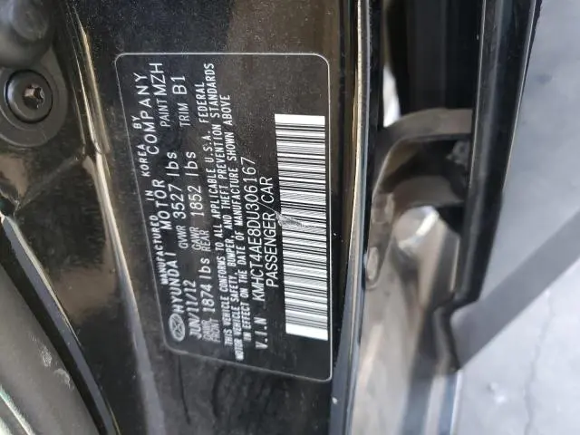 2013 HYUNDAI ACCENT GLS