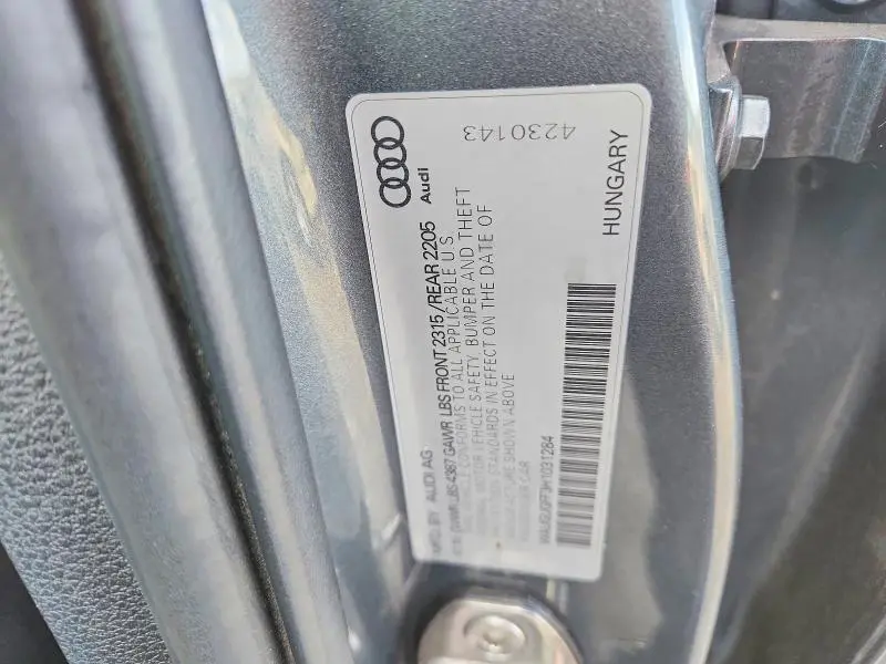 2017 AUDI A3 PREMIUM PLUS  