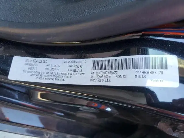 2017 CHRYSLER 200 LIMITED  