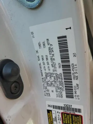 2023 TOYOTA TUNDRA CREWMAX SR  