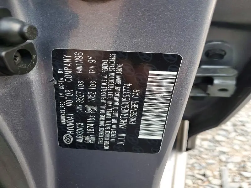2013 HYUNDAI ACCENT GLS  