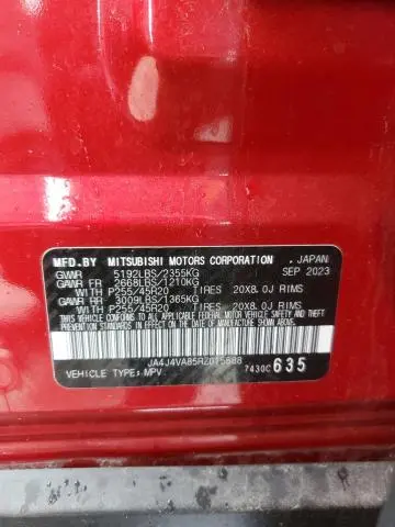2024 MITSUBISHI OUTLANDER SE  