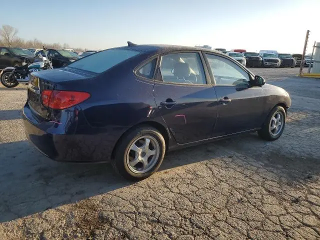 2010 HYUNDAI ELANTRA BLUE