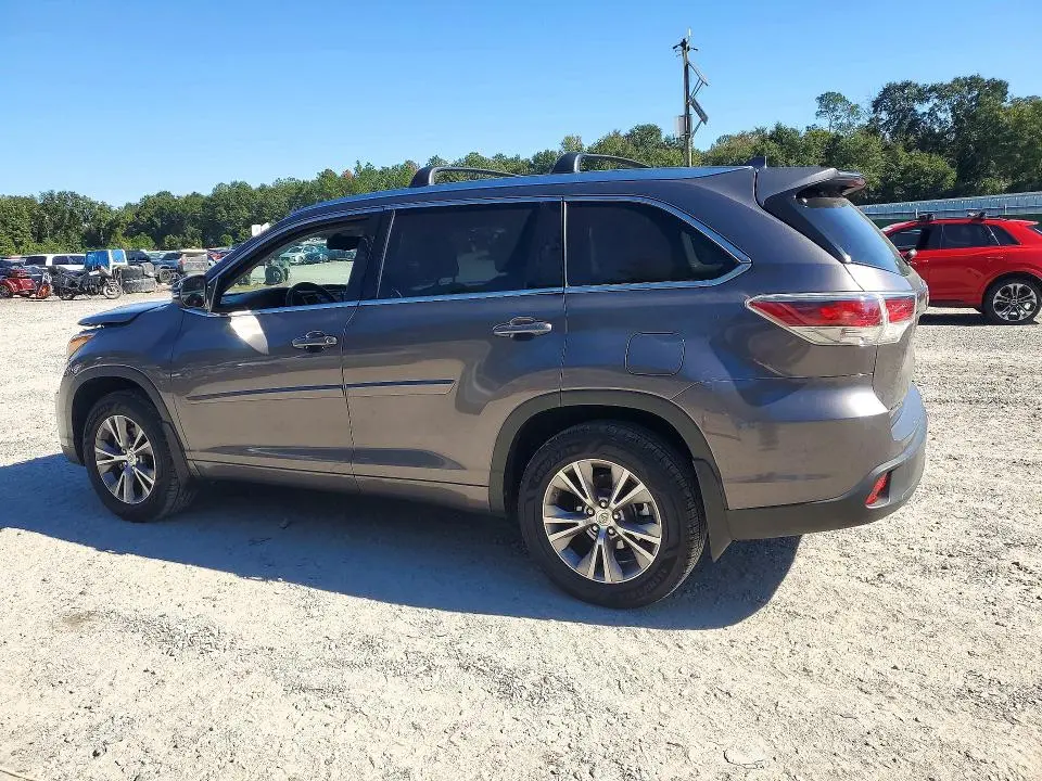 2015 TOYOTA HIGHLANDER XLE  
