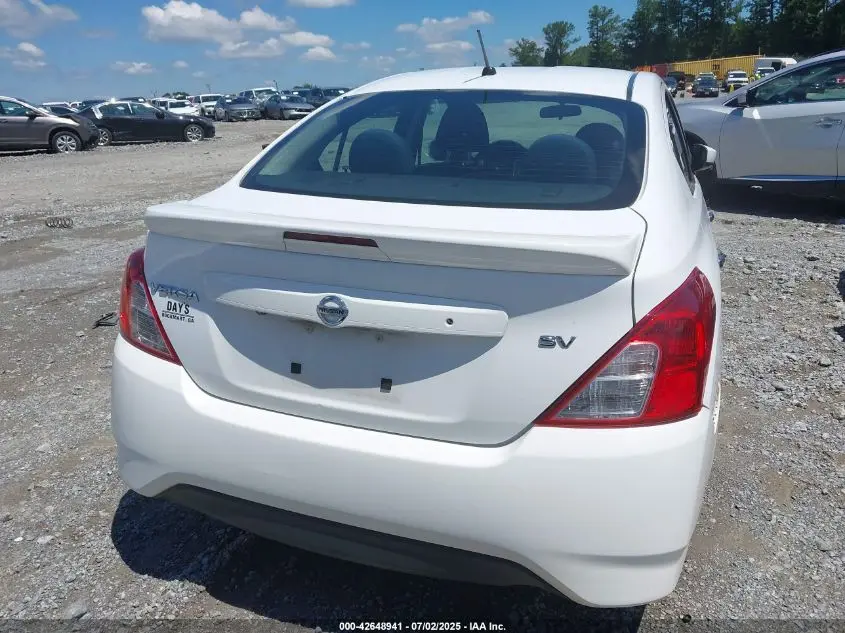 2019 NISSAN VERSA 1.6 SV
