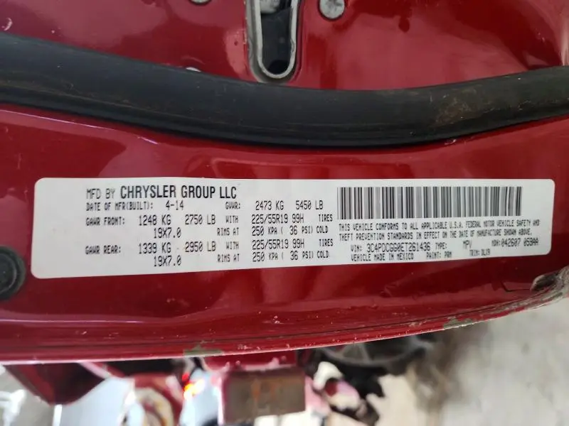 2014 DODGE JOURNEY CROSSROAD  