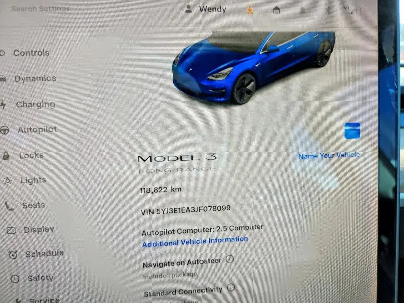 2018 TESLA MODEL 3   