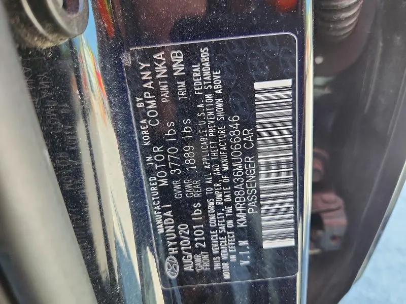 2021 HYUNDAI VENUE SE  