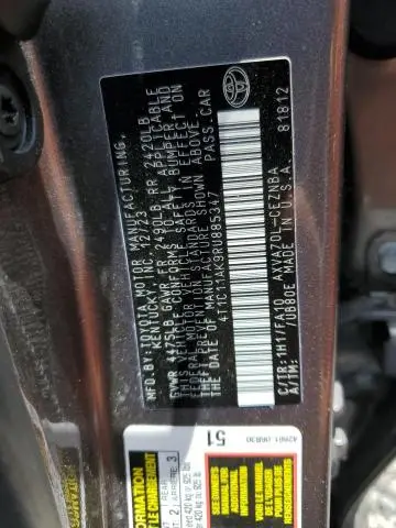 2024 TOYOTA CAMRY LE  