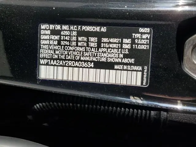 2024 PORSCHE CAYENNE   