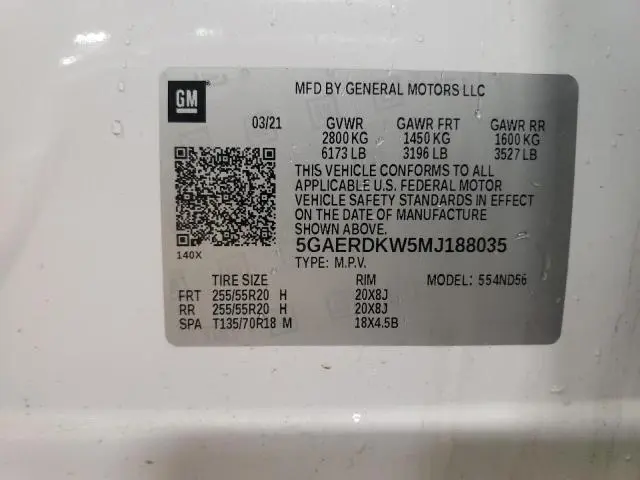 2021 BUICK ENCLAVE AVENIR