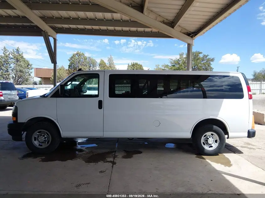 2020 CHEVROLET EXPRESS PASSENGER RWD 3500 EXTENDED WHEELBASE LS