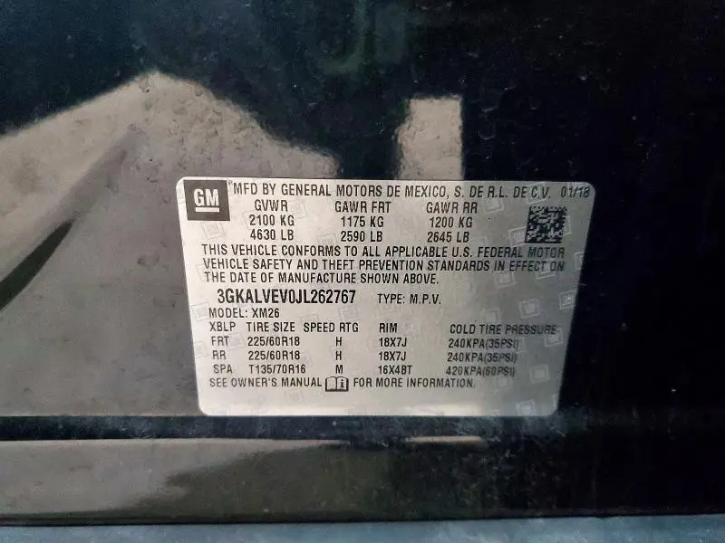 2018 GMC TERRAIN SLT  