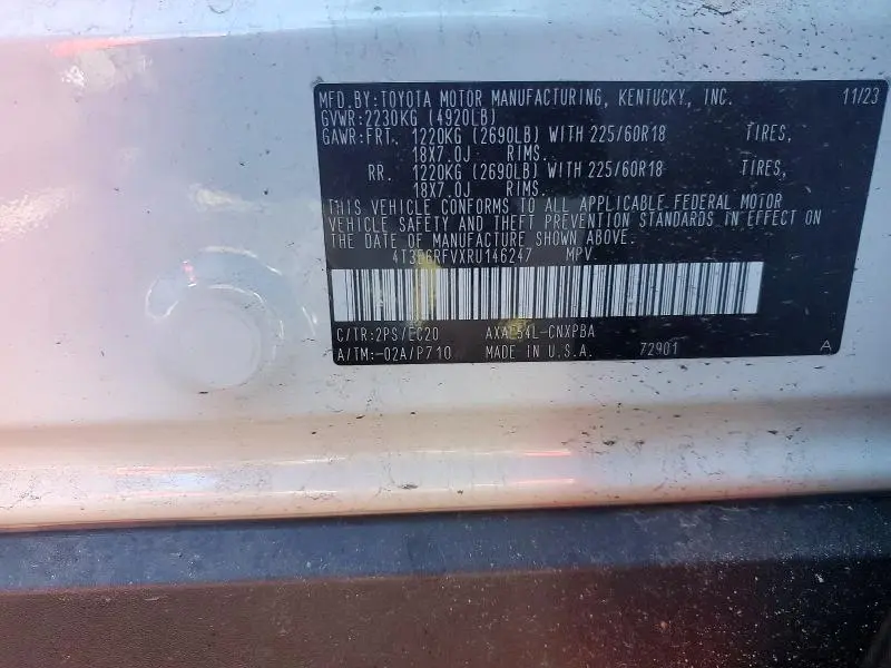 2024 TOYOTA RAV4 XSE  