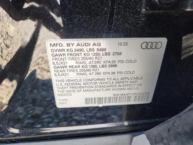 2024 AUDI Q5 SPORTBACK PRESTIGE 45