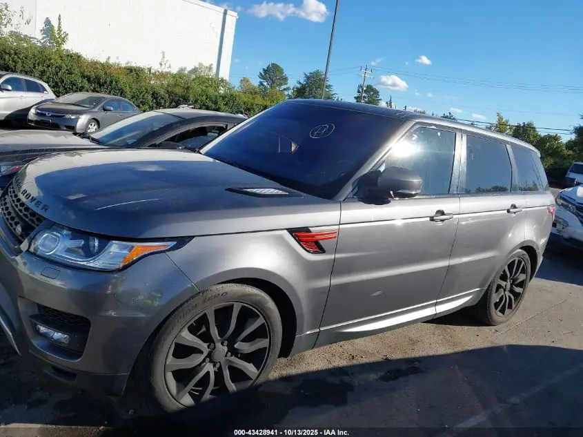 2016 LAND ROVER RANGE ROVER SPORT 3.0L V6 TURBOCHARGED DIESEL HSE TD6