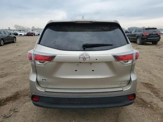 2016 TOYOTA HIGHLANDER LIMITED  