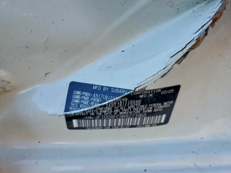 2024 SUBARU IMPREZA SPORT  