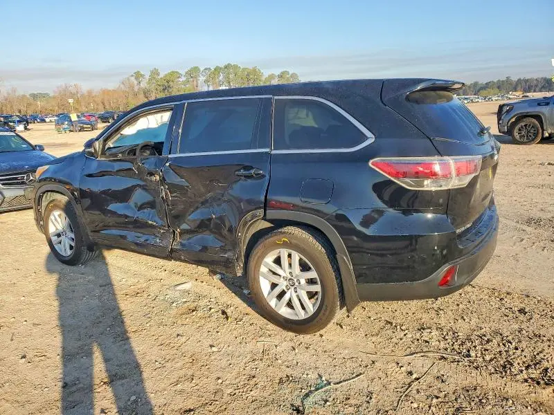 2016 TOYOTA HIGHLANDER LE  