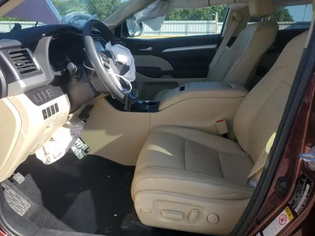 2016 TOYOTA HIGHLANDER XLE  