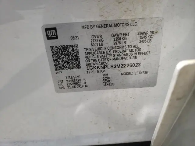 2021 GMC ACADIA DENALI  
