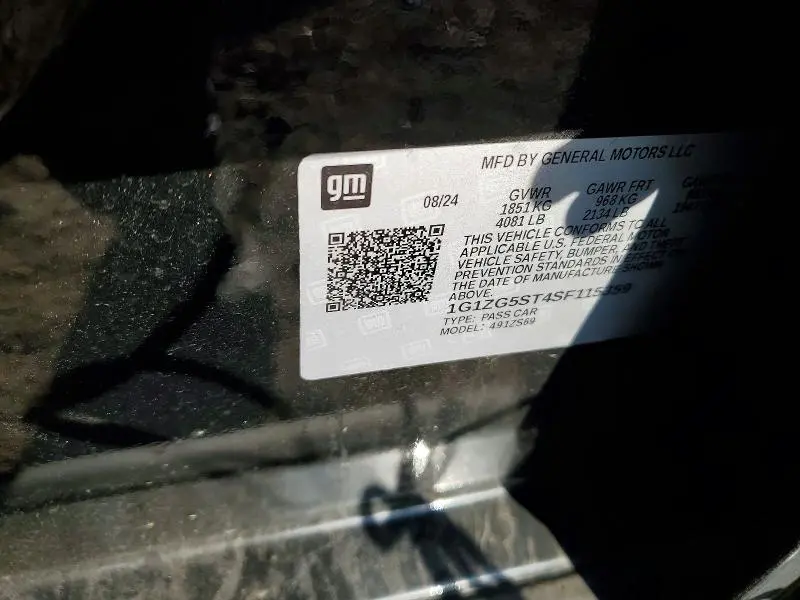 2025 CHEVROLET MALIBU RS  