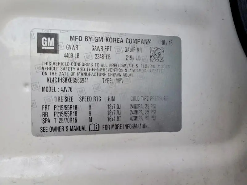 2014 BUICK ENCORE PREMIUM  