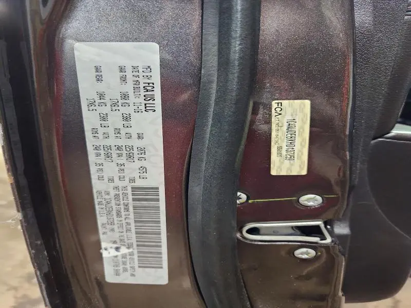 2017 JEEP COMPASS LATITUDE  