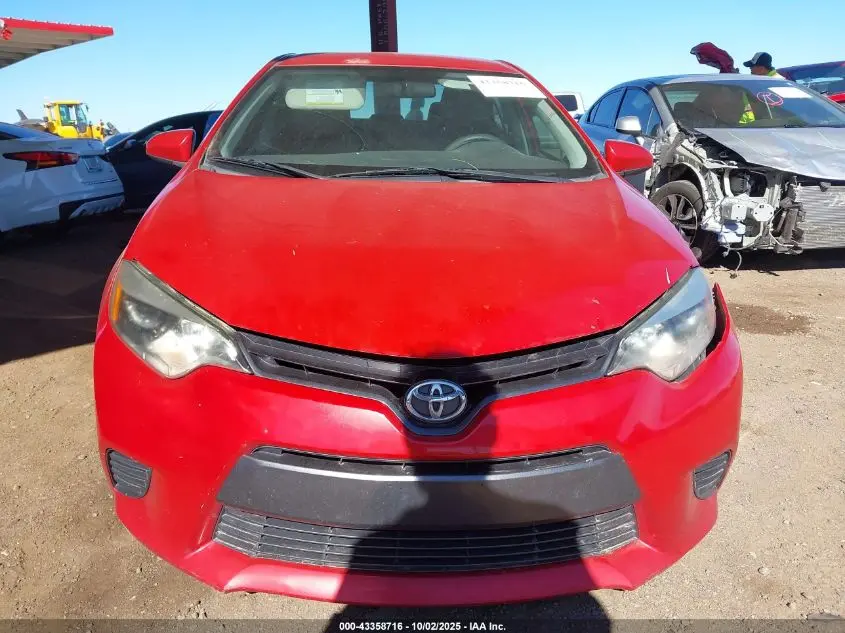 2016 TOYOTA COROLLA LE
