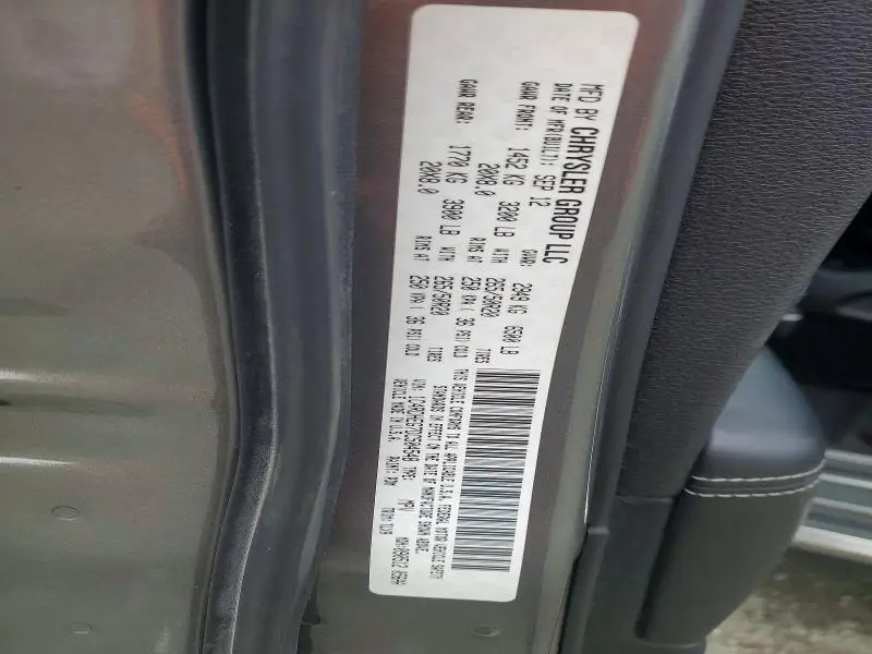 2013 DODGE DURANGO CITADEL  