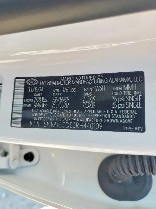 2024 HYUNDAI TUCSON LIMITED  